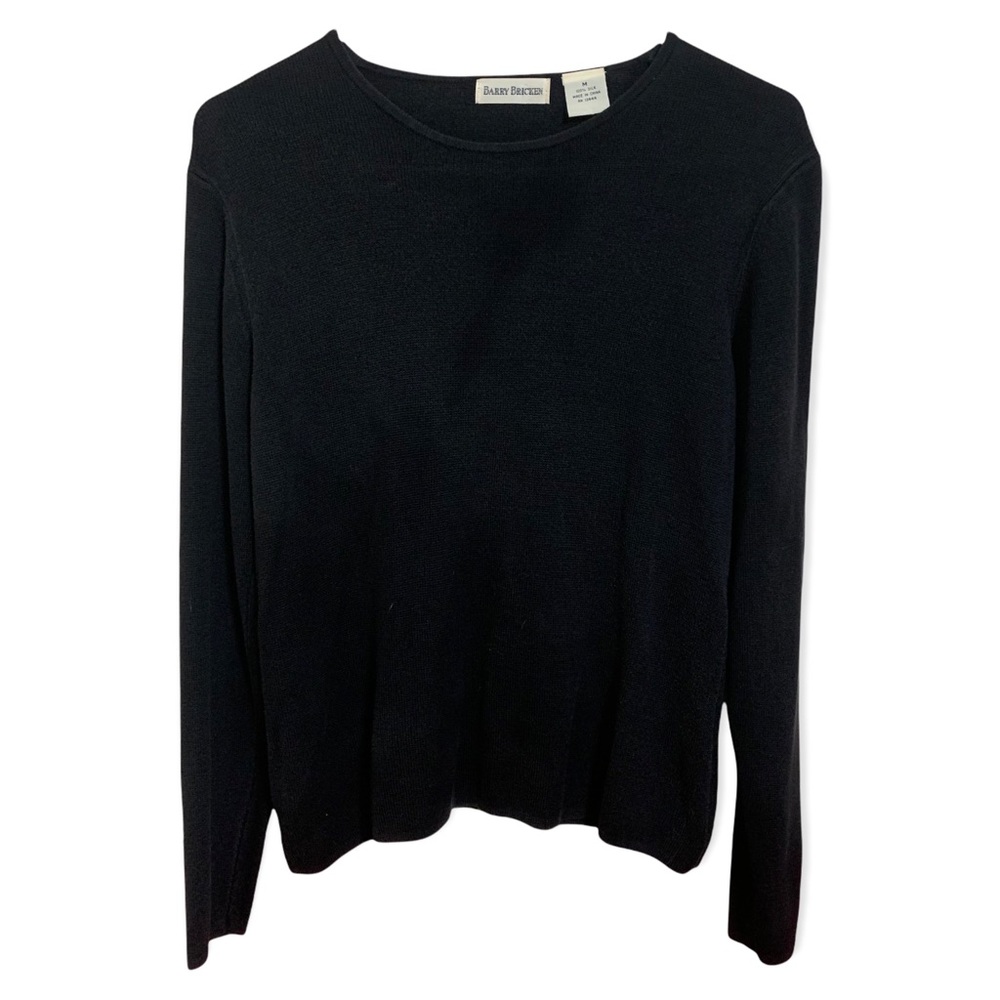 Barry Bricken Silk Sweater M